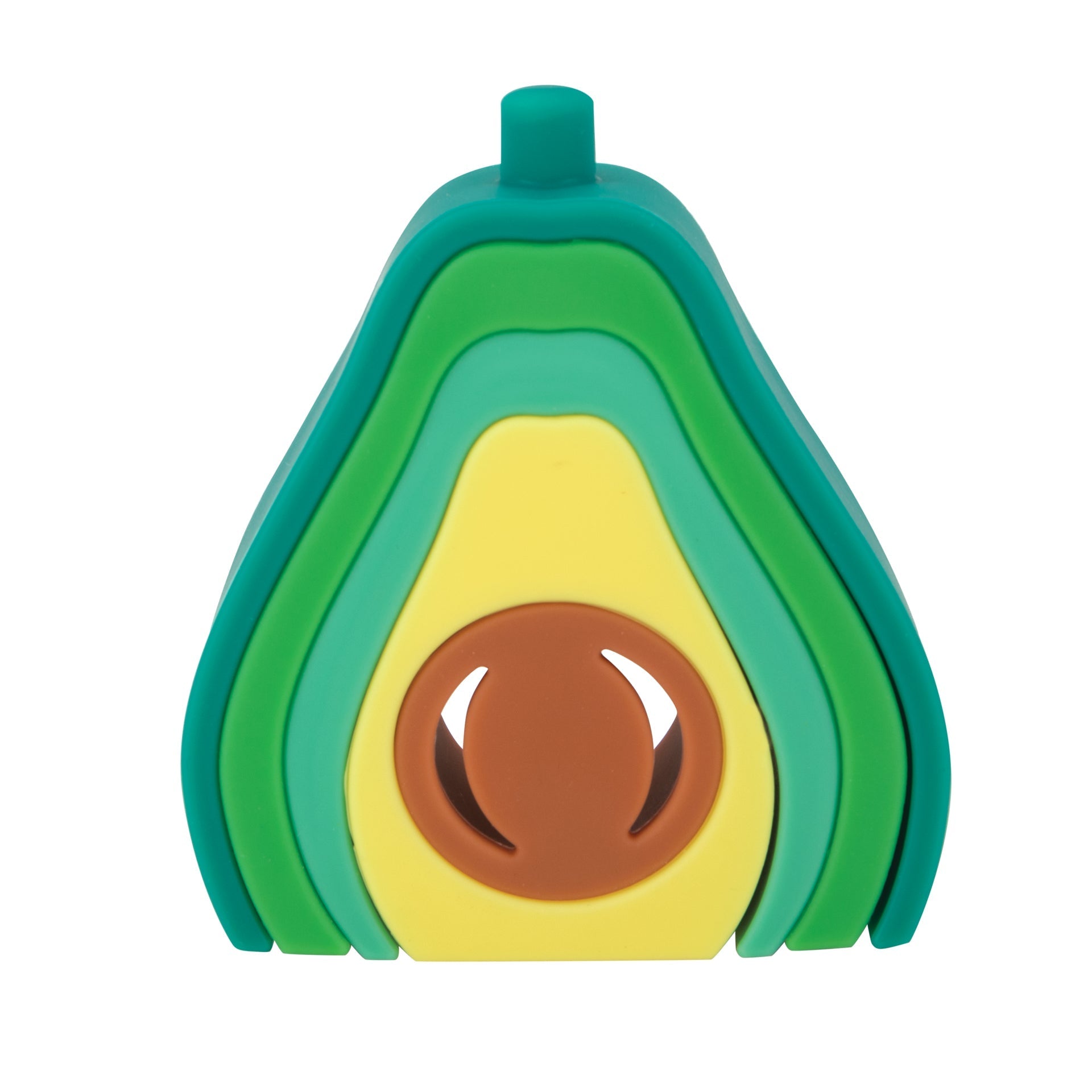 Silicone Stacking Avocado Toy (AJOK)