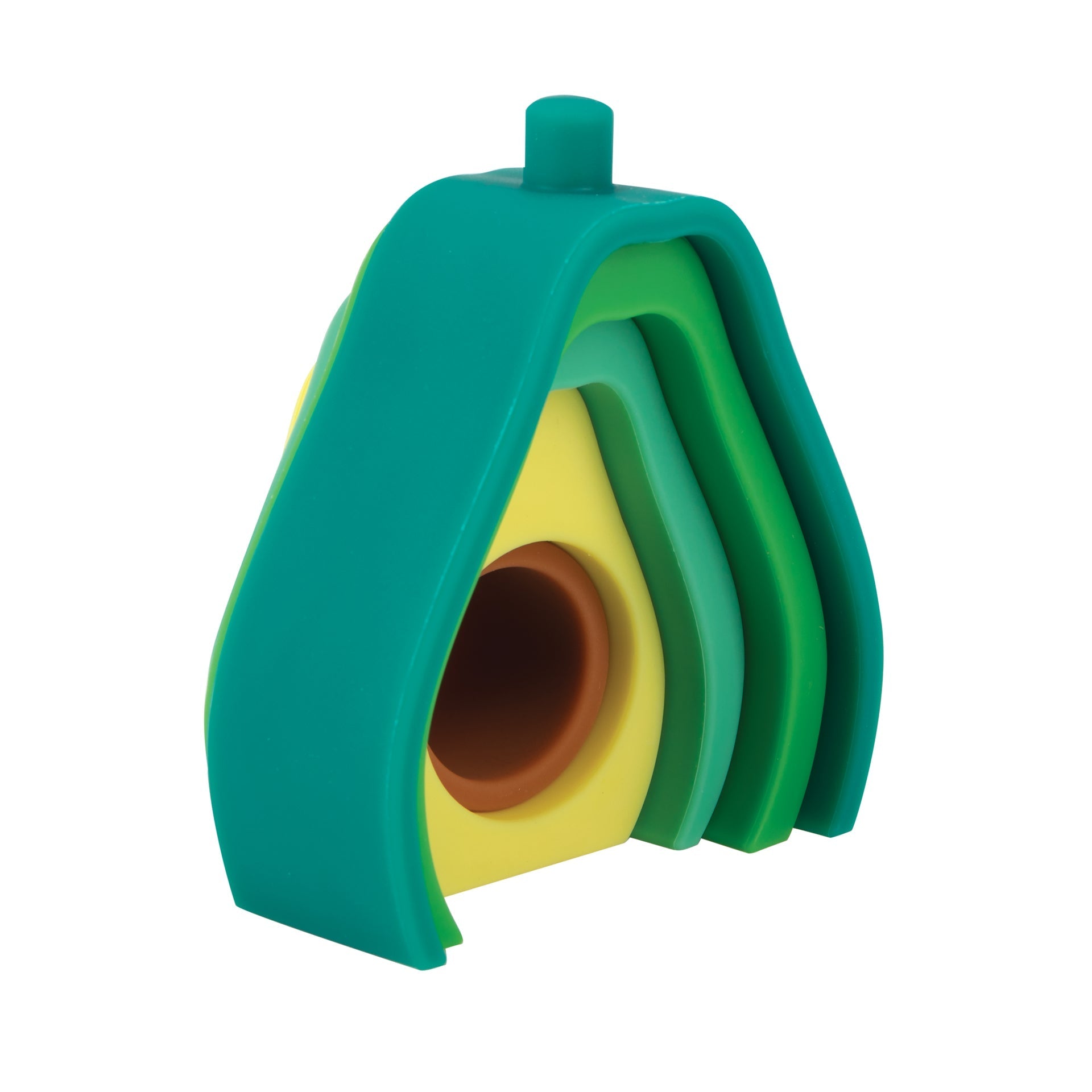 Silicone Stacking Avocado Toy (AJOK)