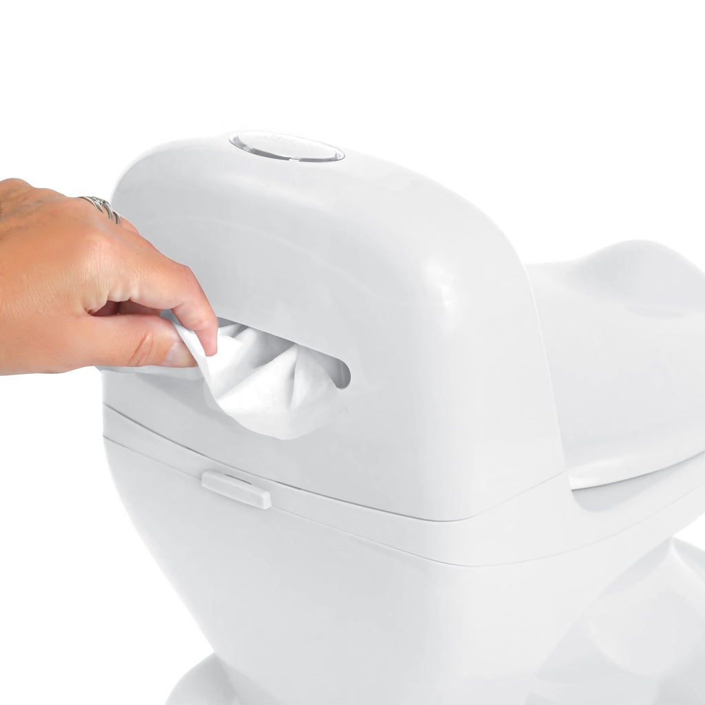 My Real Potty Training Toilet with Life-Like Flush Button & Sound (LKGX)
