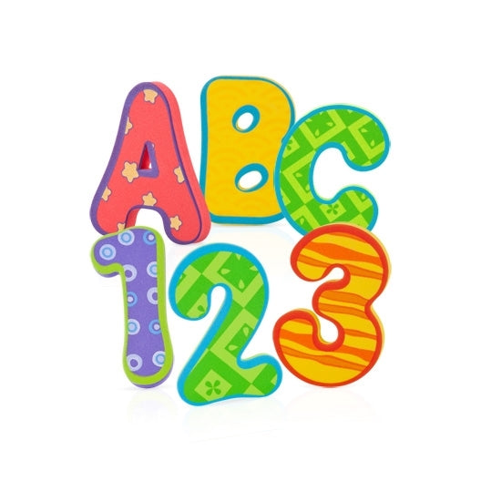 Foam Bath Letters & Numbers (KJ2R)