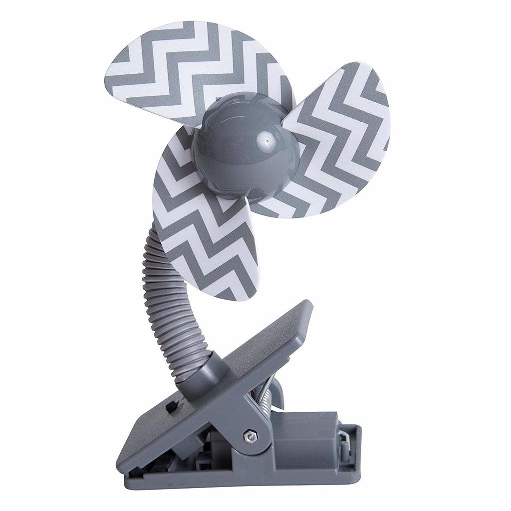 Grey Stroller Fan (3BAT)