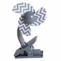 Grey Stroller Fan (3BAT)