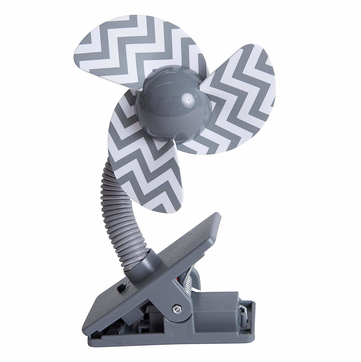 Grey Stroller Fan (3BAT)
