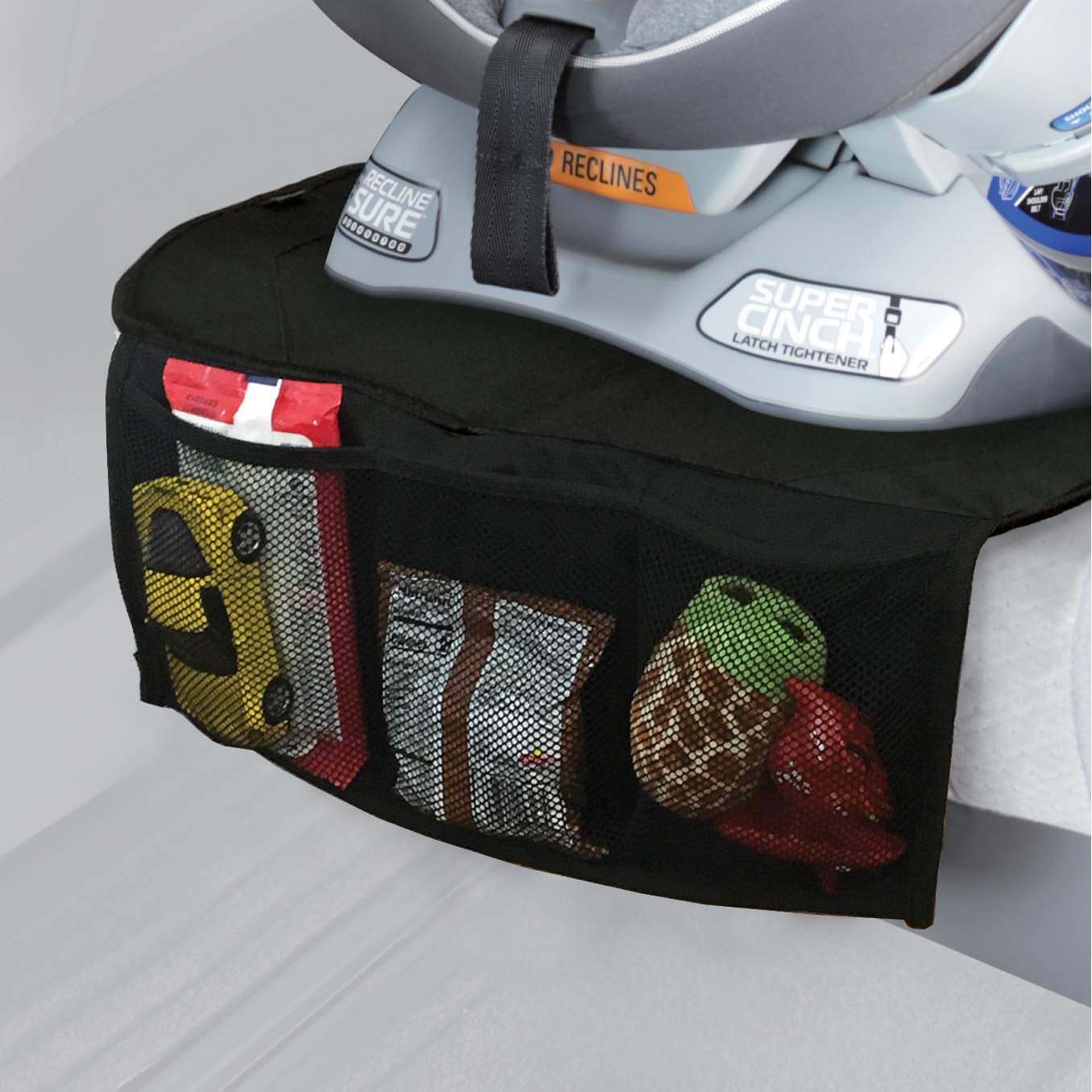 Car Seat Protector with Storage Pouch (G5HK)