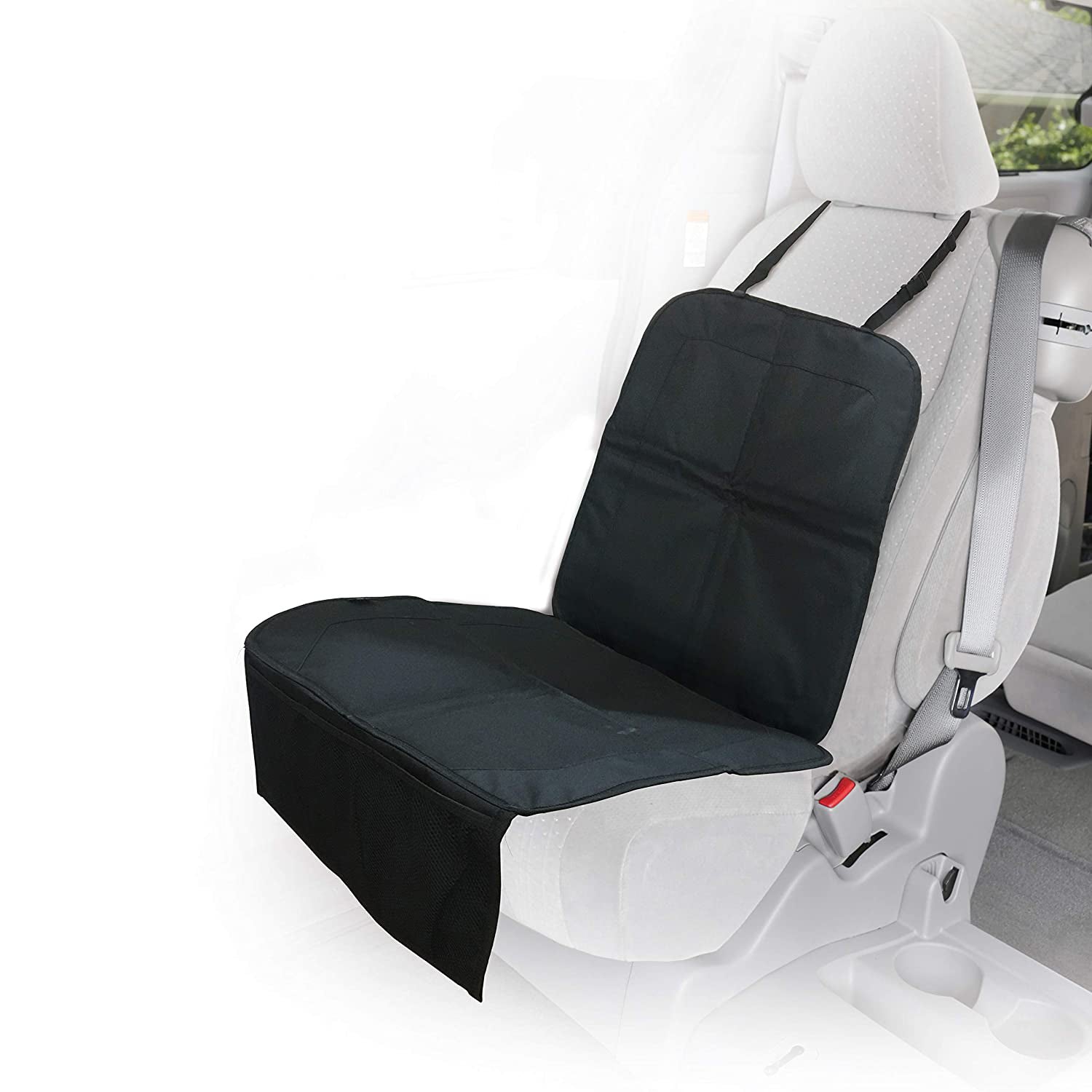 Car Seat Protector with Storage Pouch (G5HK)