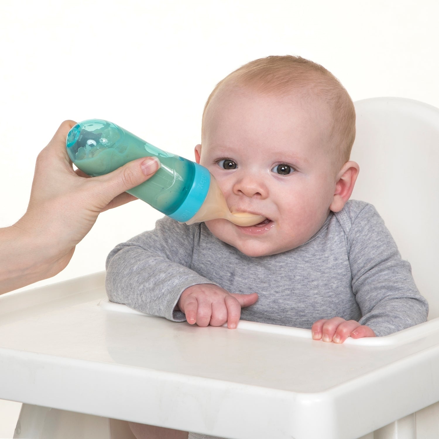 Silicone Squeeze Feeder with Cover (ZAJS)