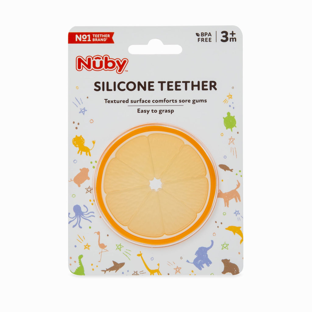 Orange Slice Silicone Teether (MOO1)