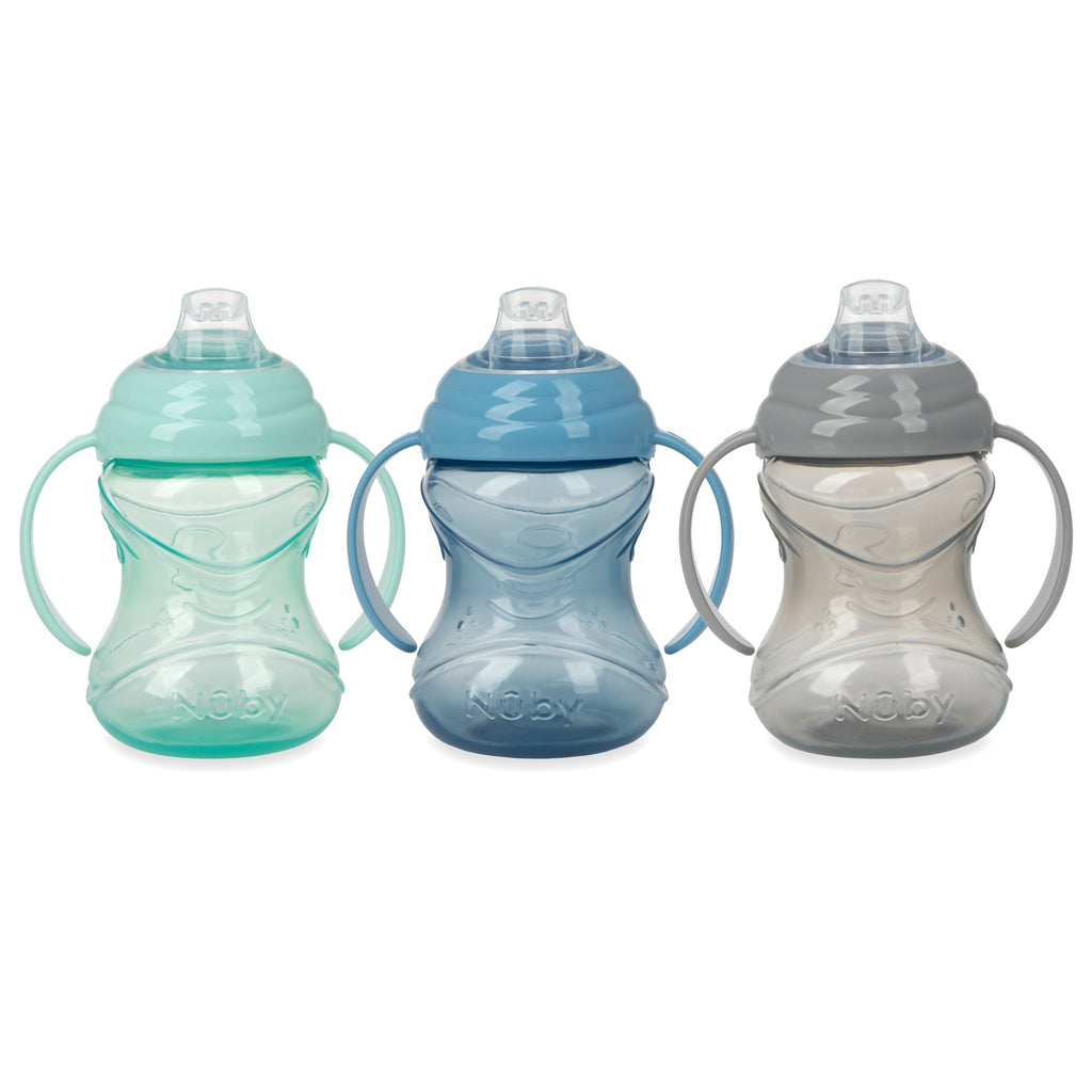 Clik-It Soft Spout Grip N' Sip Trainer Cup (3 Pack) (W994)