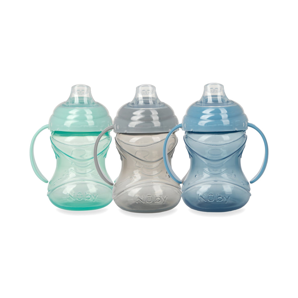 Clik-It Soft Spout Grip N' Sip Trainer Cup (3 Pack) (W994)