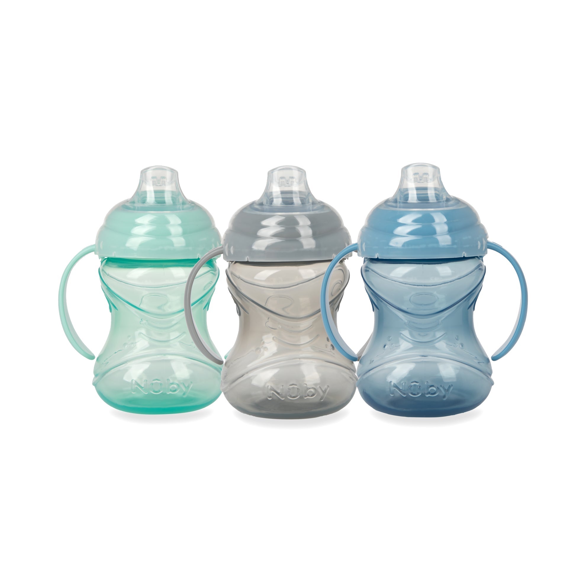 Clik-It Soft Spout Grip N' Sip Trainer Cup (3 Pack) (W994)
