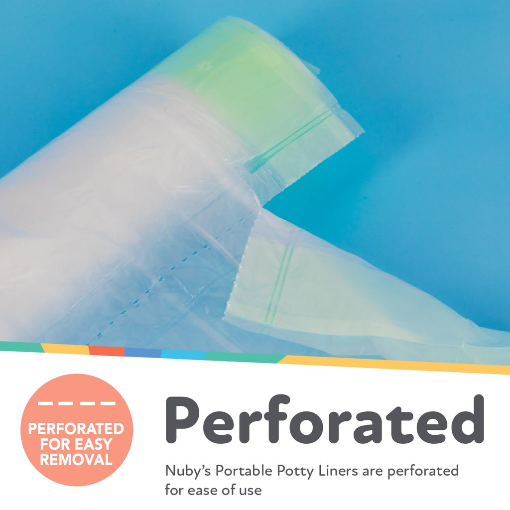 Portable Potty Replacement Liners | 40 Count (F5NB)