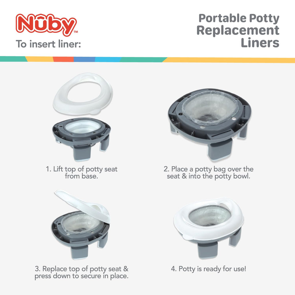 Portable Potty Replacement Liners | 80 Count (BAVO)