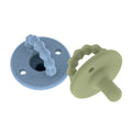 Silicone Softees Pacifier & Teether (2 Pack) (T1BH)
