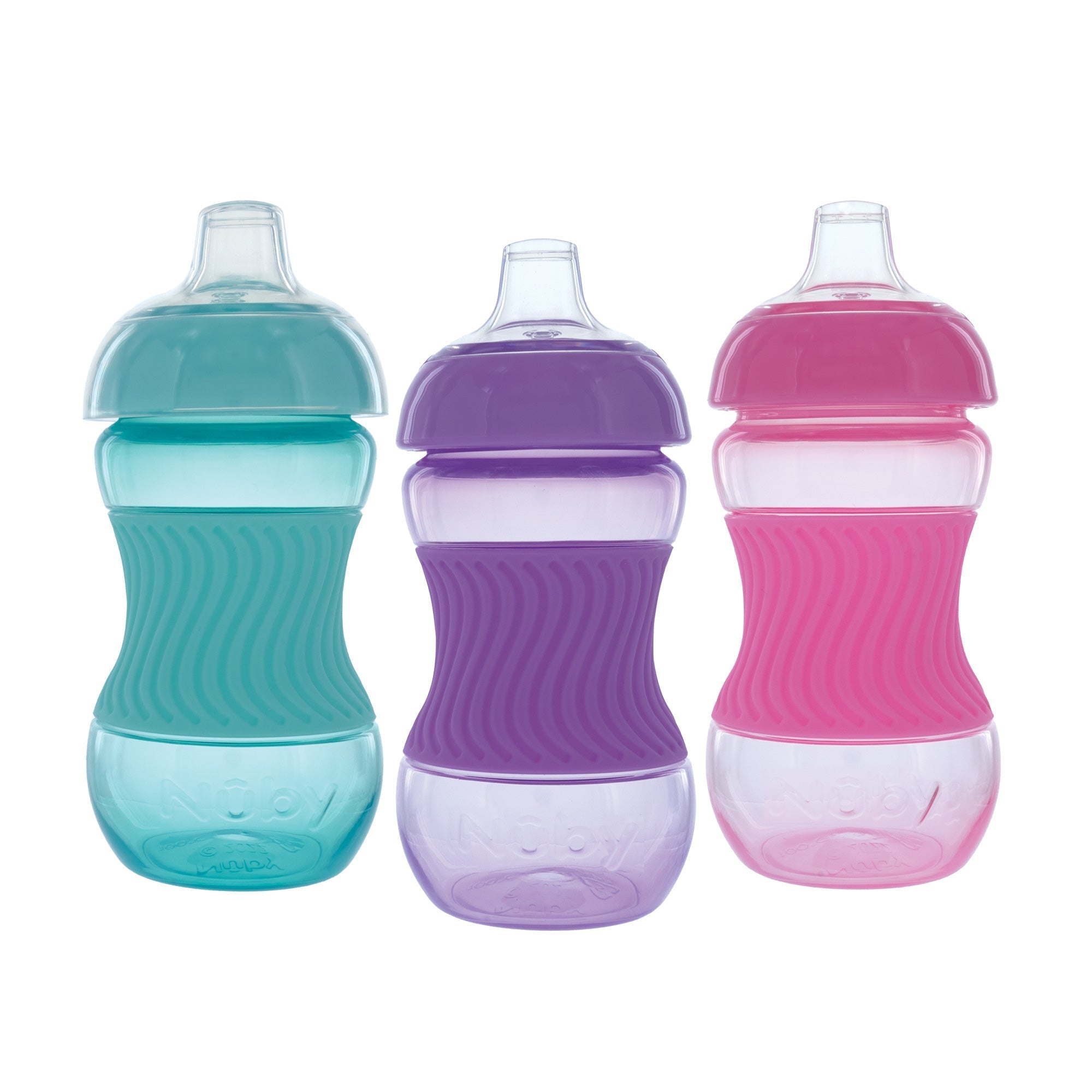 Mini Gripper Soft Spout Sippy Cup with Sleeve (3 Pack) (2CD9)