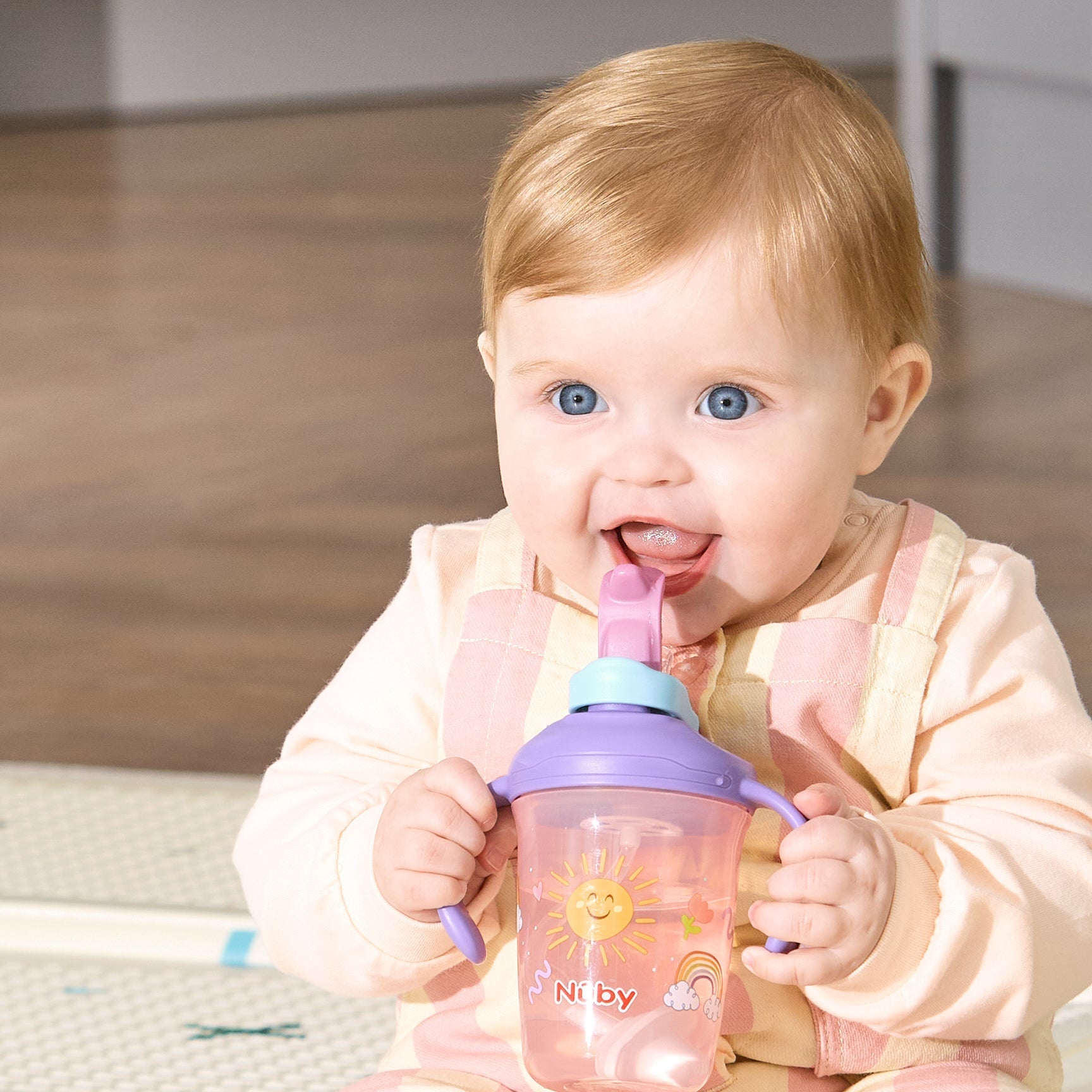 2-in-1 Toddler Cup (2 Pack) | Tiger & Rainbows (39BS)