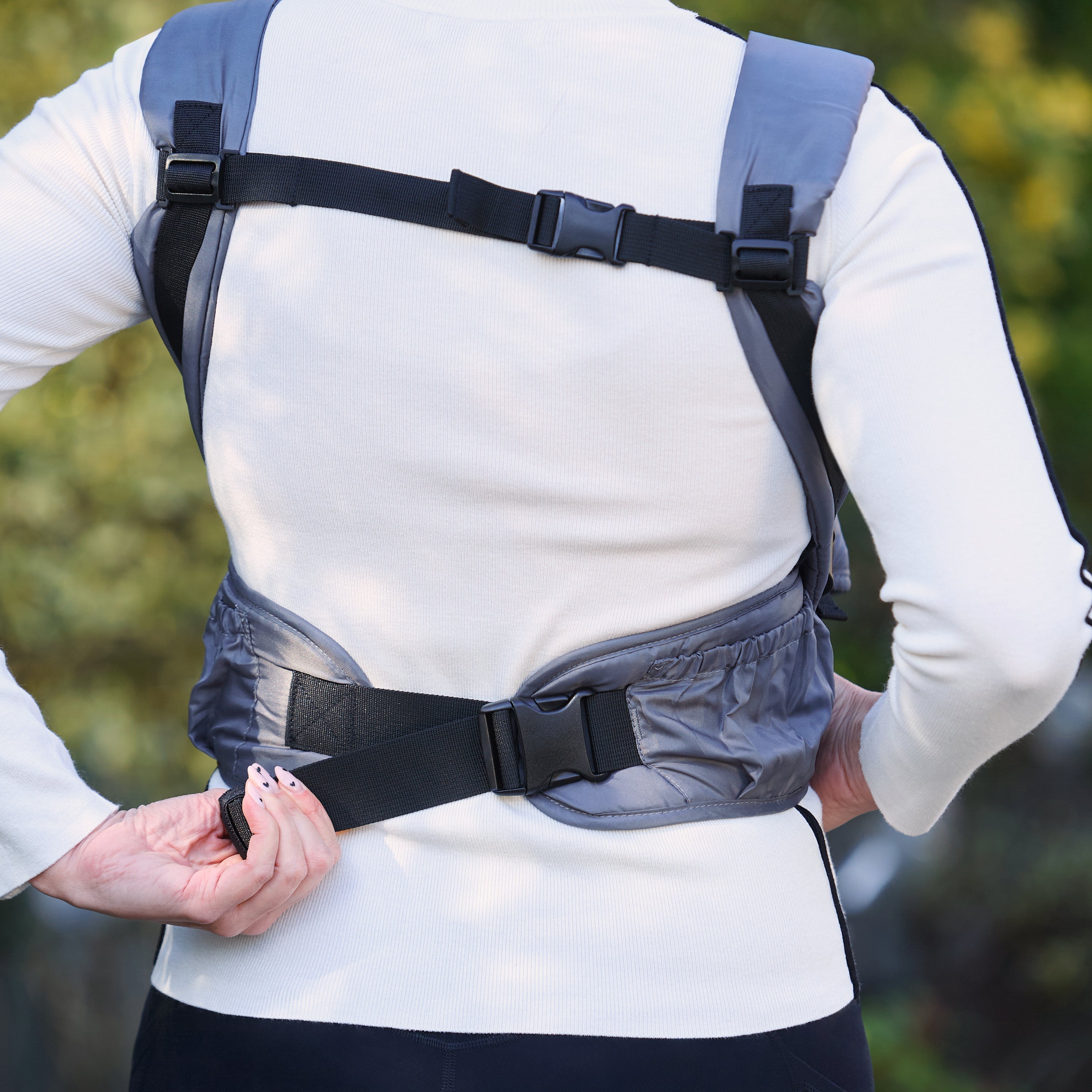 Deluxe Baby Carrier | Grey (JIA4)