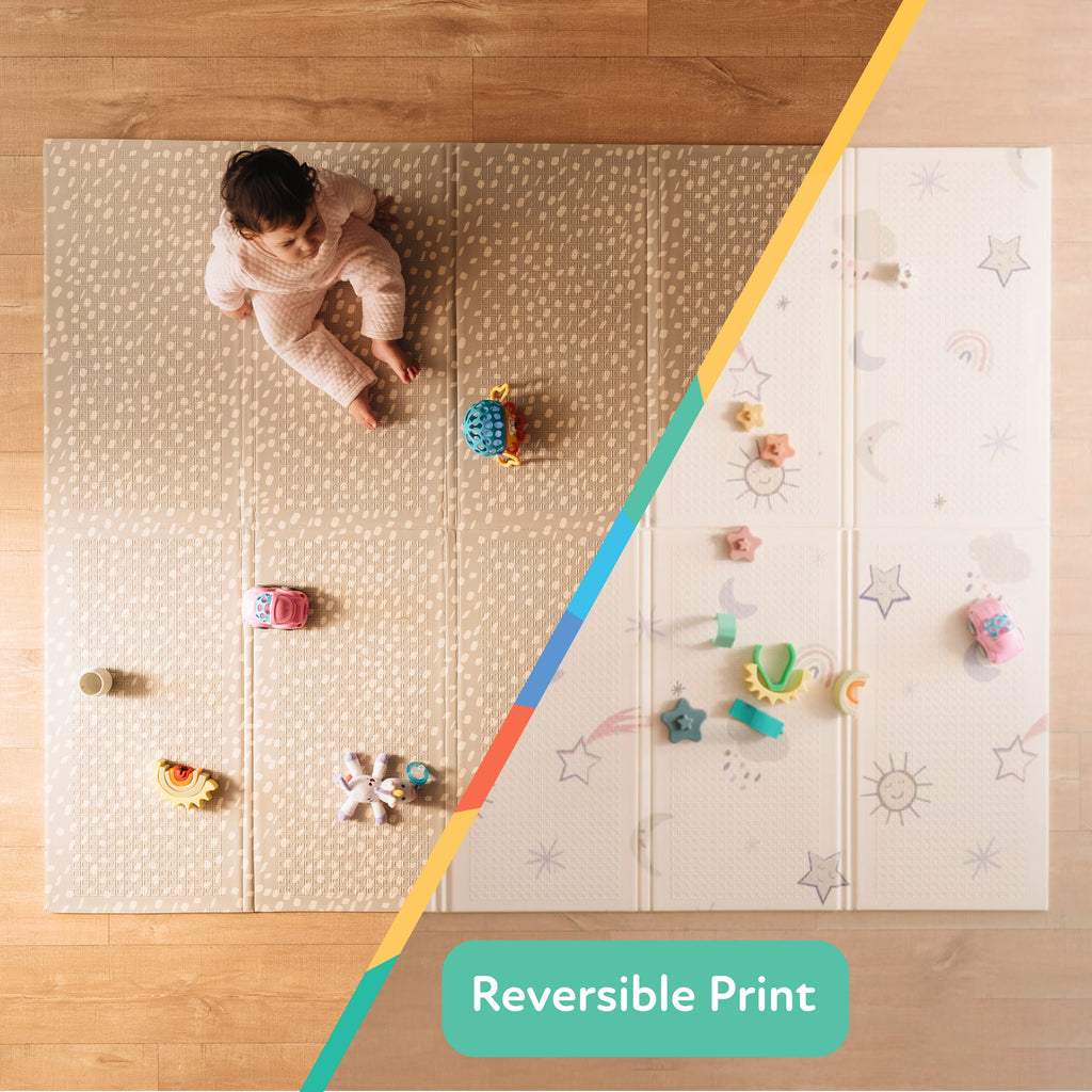 Reversible Floor Mat | Rainbows & Sky (XHHK)
