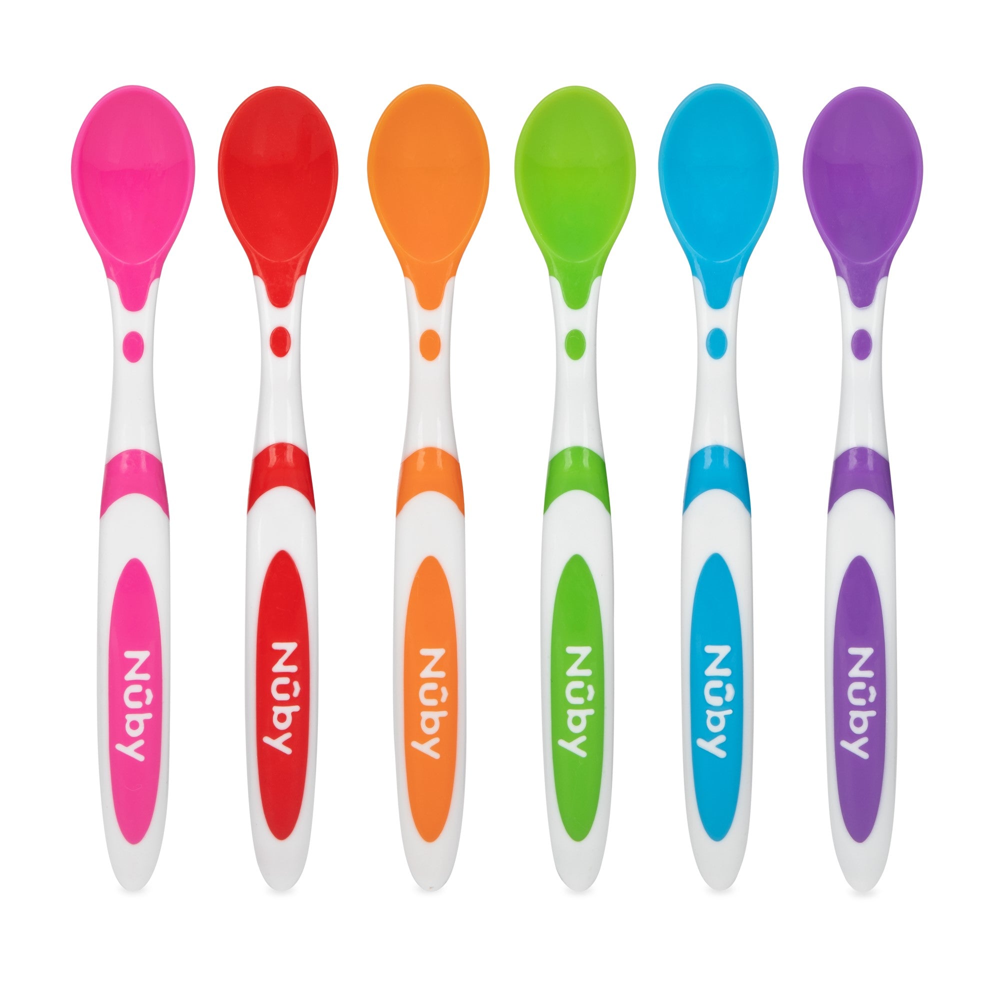 Long Handle Weaning Spoons (6 Pack) (UH7Z)