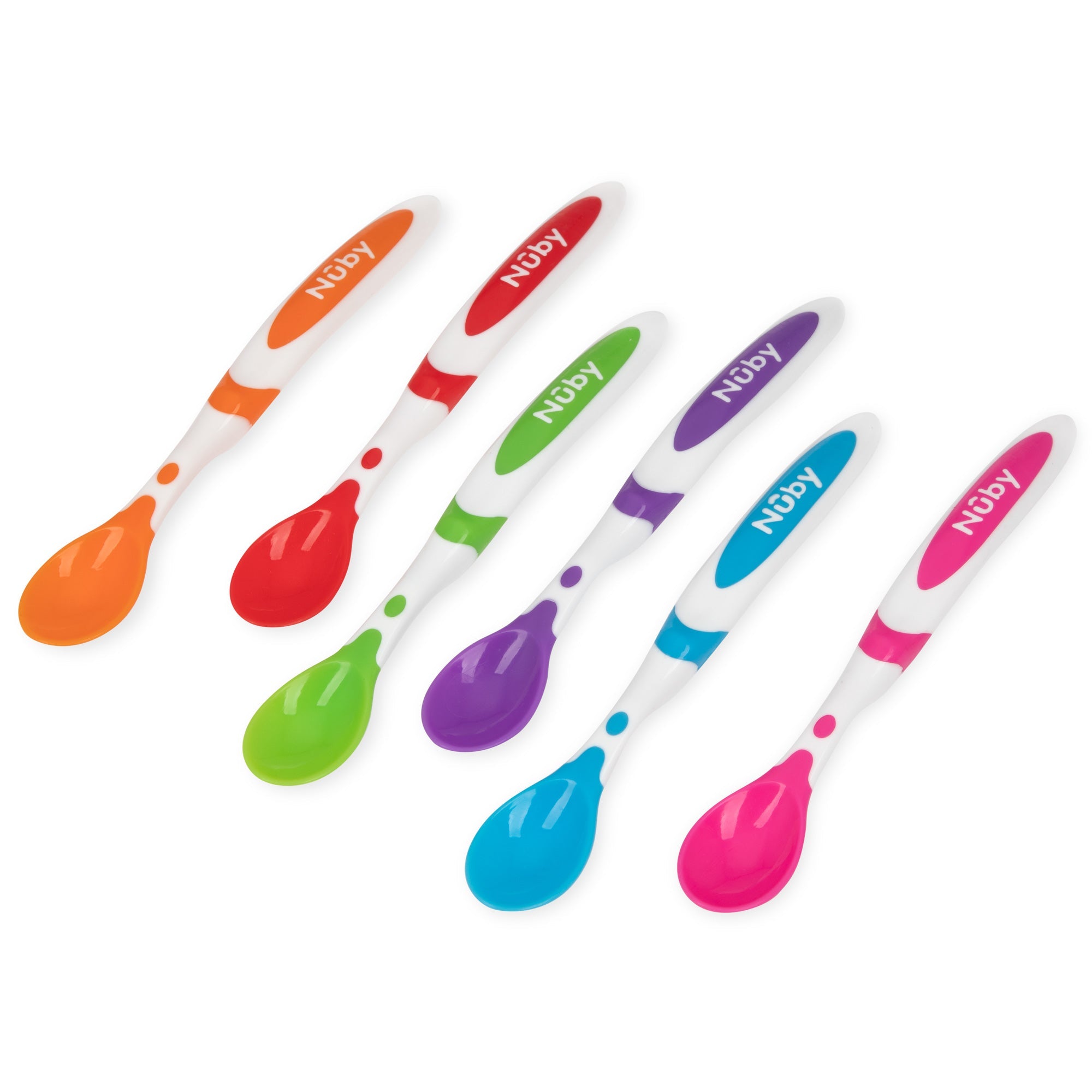 Long Handle Weaning Spoons (6 Pack) (UH7Z)