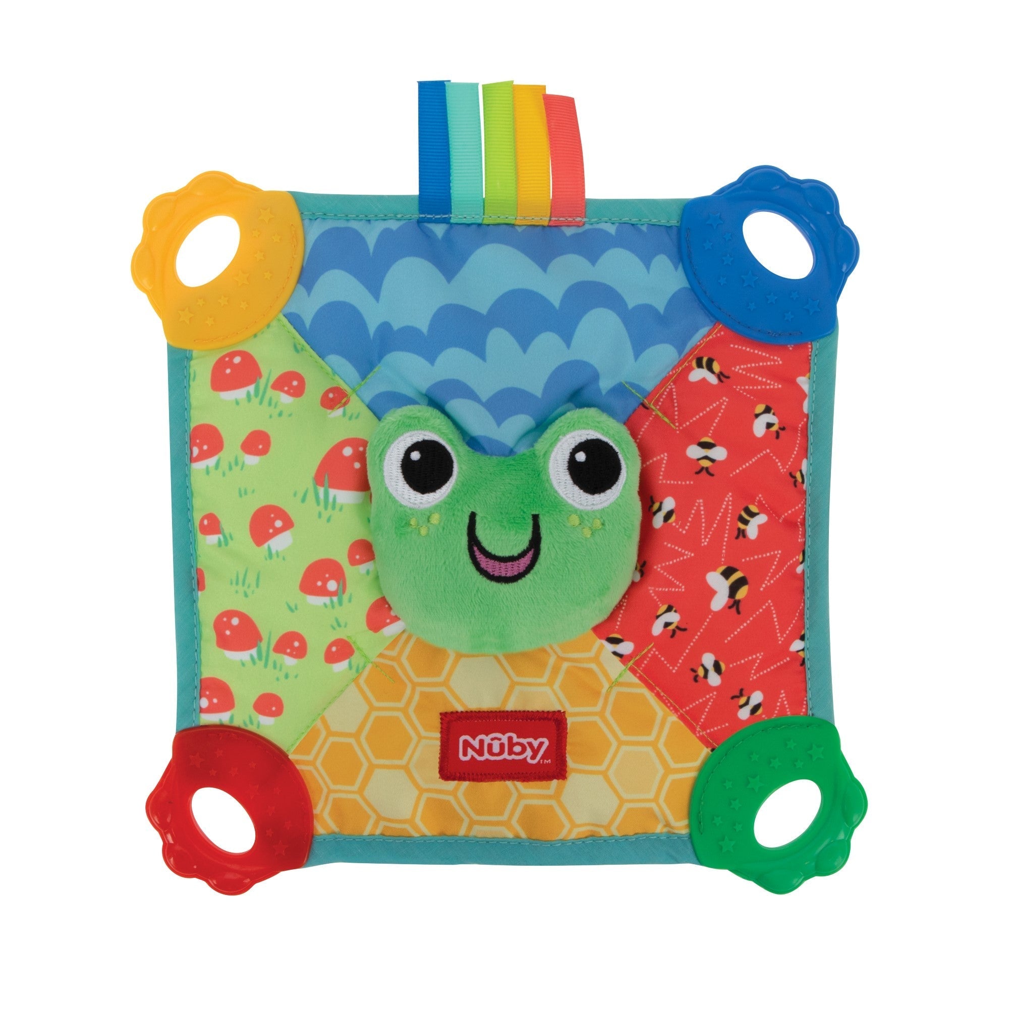 Plush Pal Teether Blankie | Frog (UA9Y)