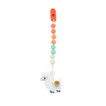 Silicone Teether with Pacifier Clip | Llama (XTQV)