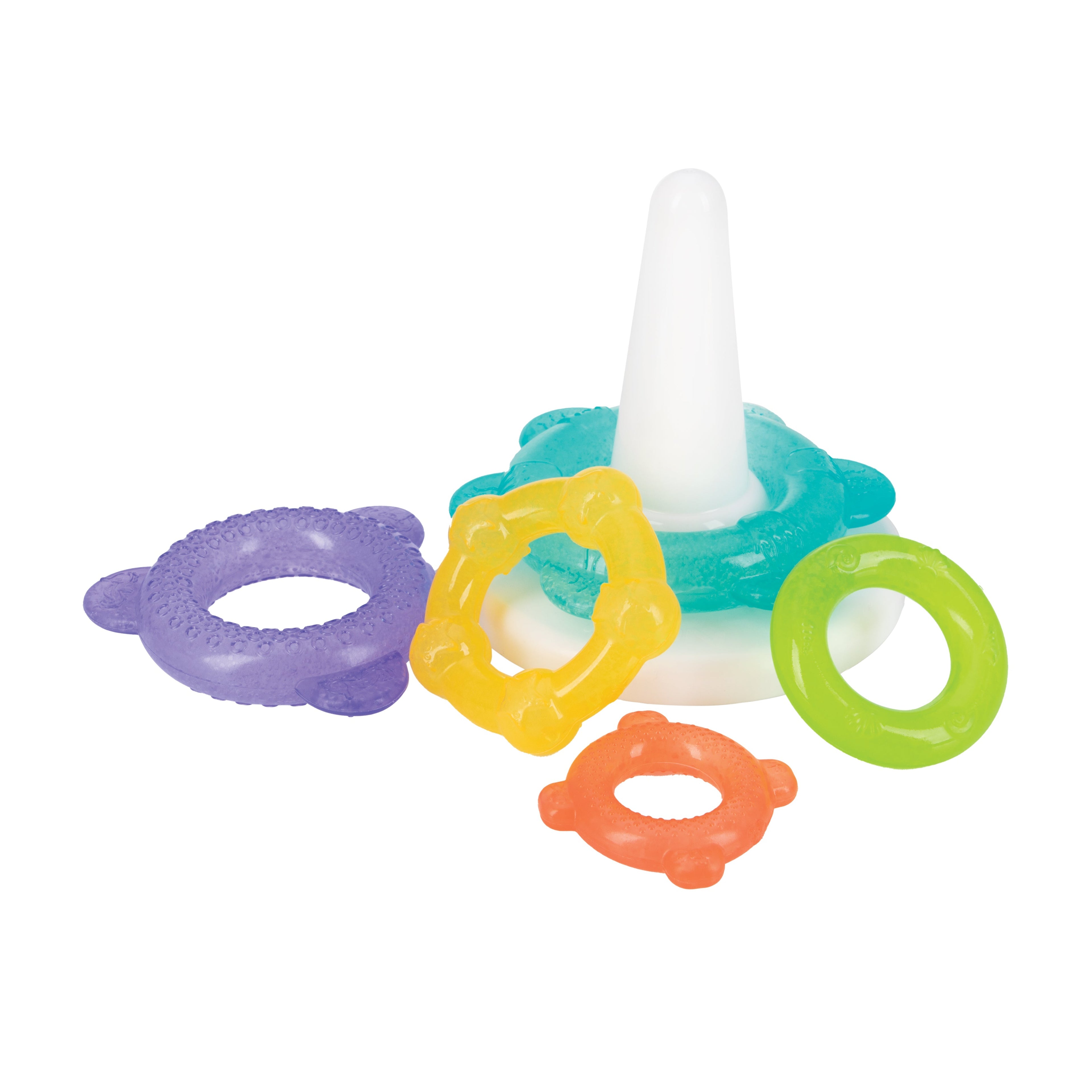 IcyBite Ocean Rings Teething and Stacking Toy (MXSG)