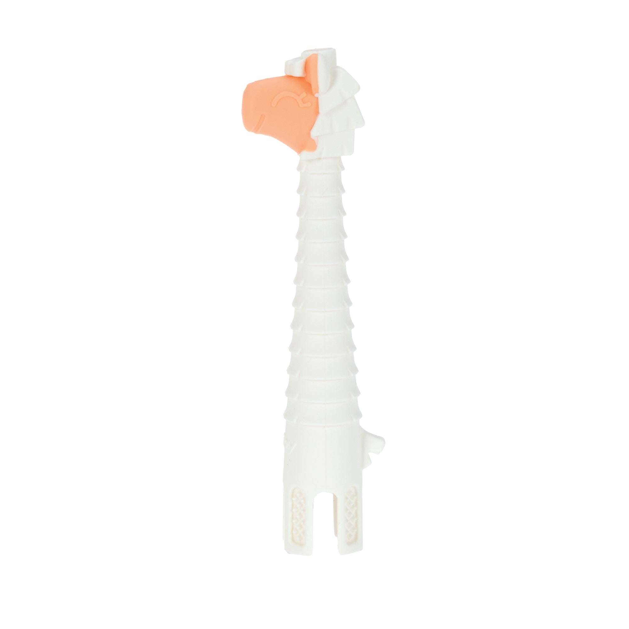 Sensory Tube Teethers (2 Pack) | White & Red (HRO9)