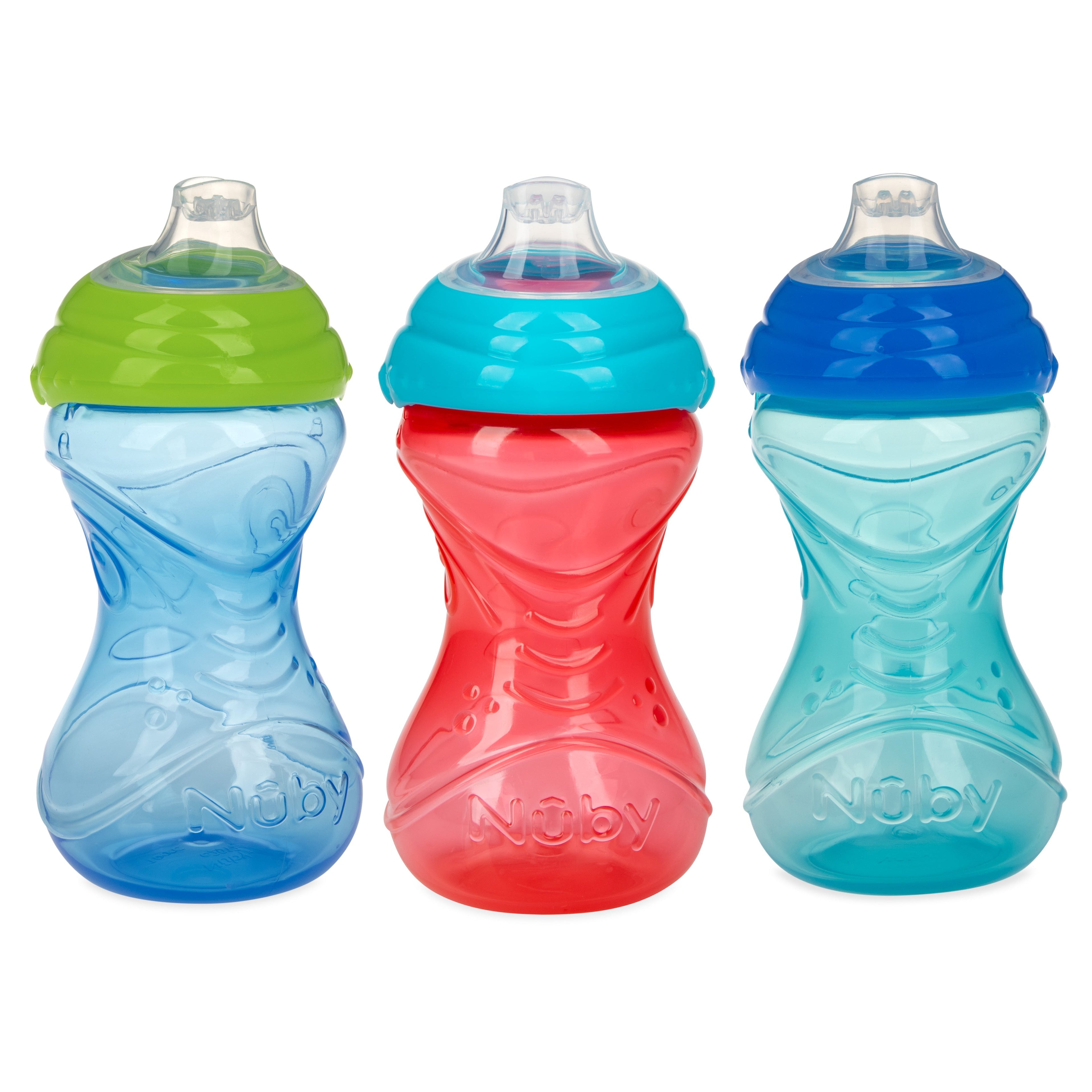 Clik-It Soft Spout Easy Grip Sippy Cup (3 Pack) (MRDK)