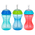 Clik-It Flex Straw Leakproof Sippy Cup (3 Pack) (FDGY)