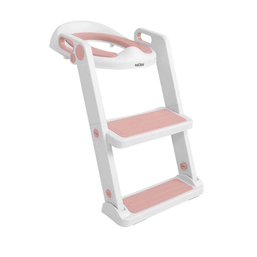 All-in-One Potty Seat Topper with Ladder | Pink (S5YP)