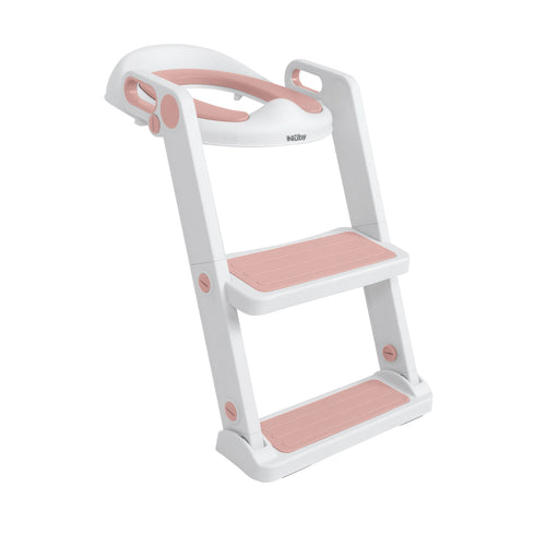 All-in-One Potty Seat Topper with Ladder | Pink (S5YP)