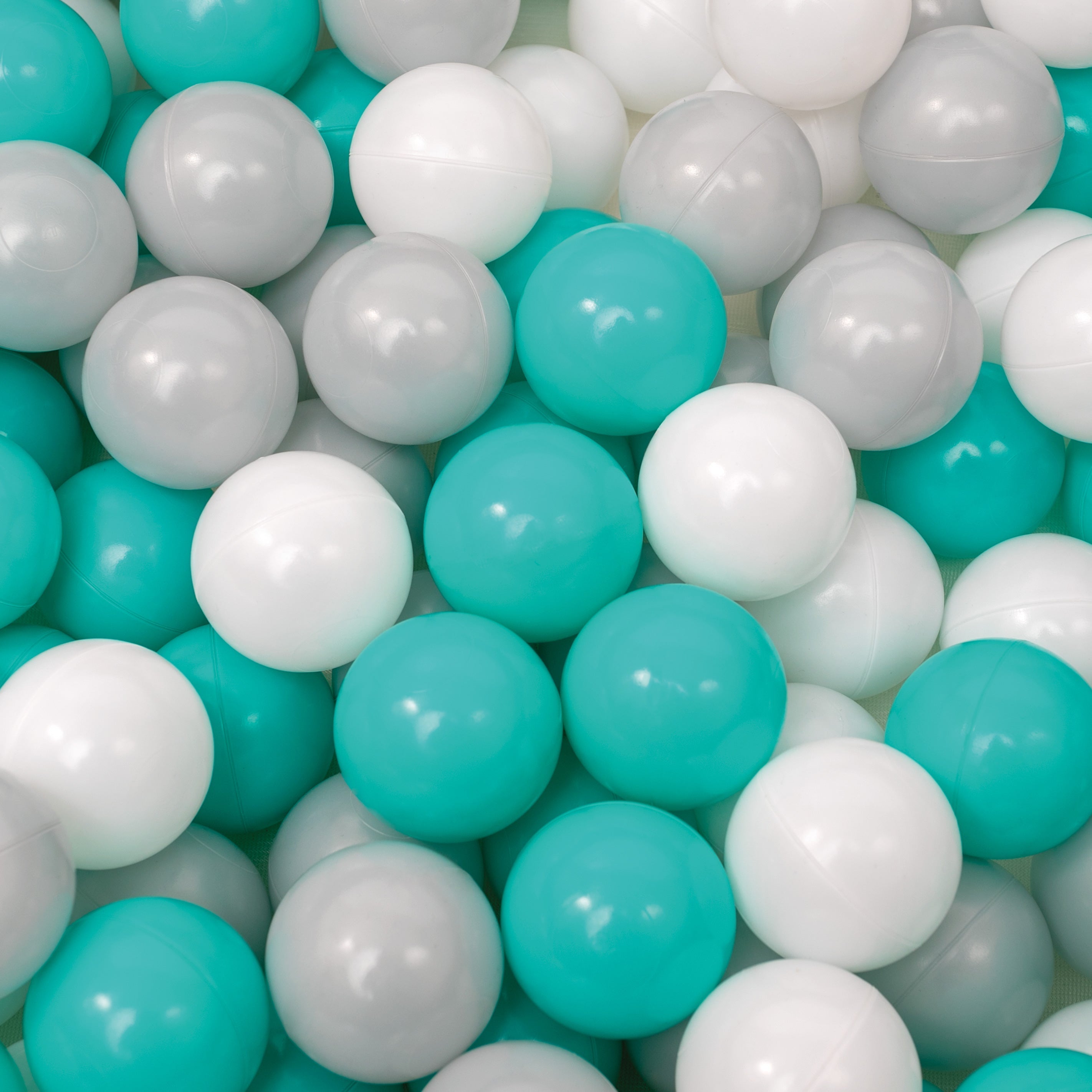 Kids' Ball Pit for Home with 200 Balls | Aqua (OADX)