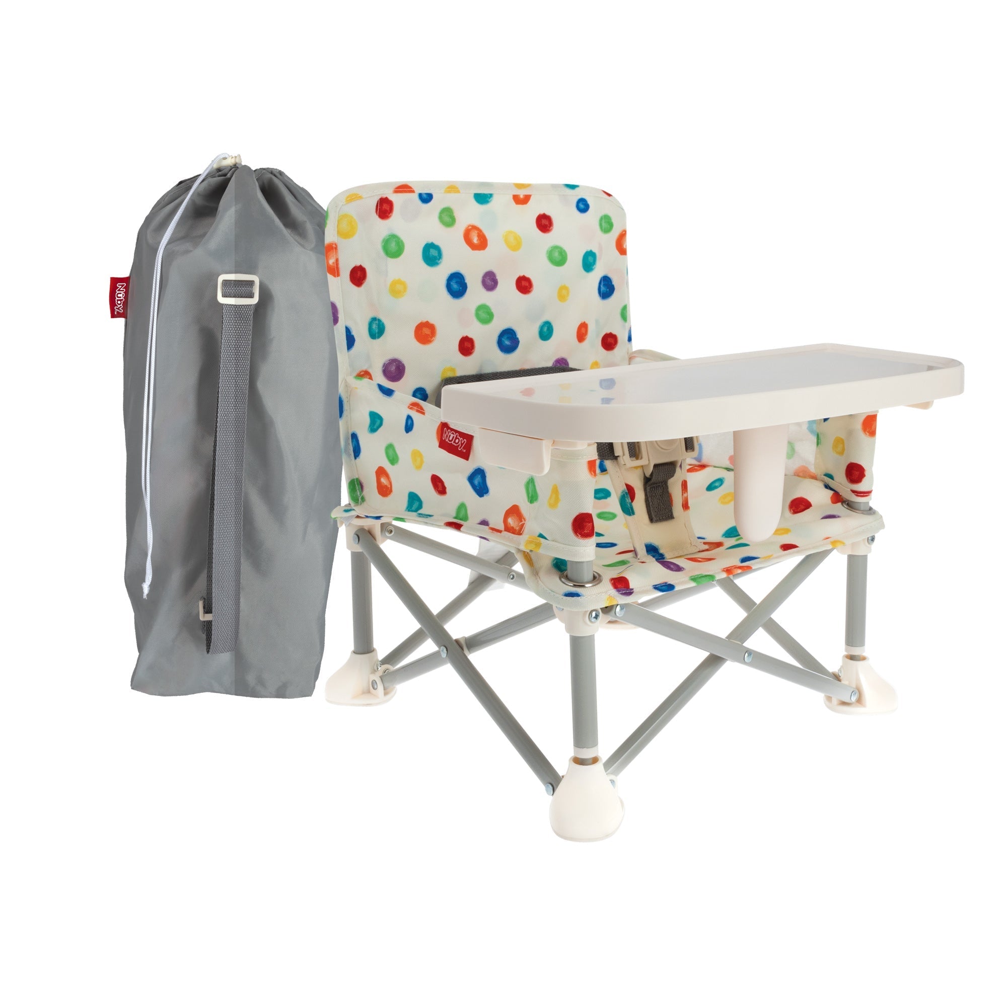 Pop Up Booster Seat | Color Dots (ZAF8)