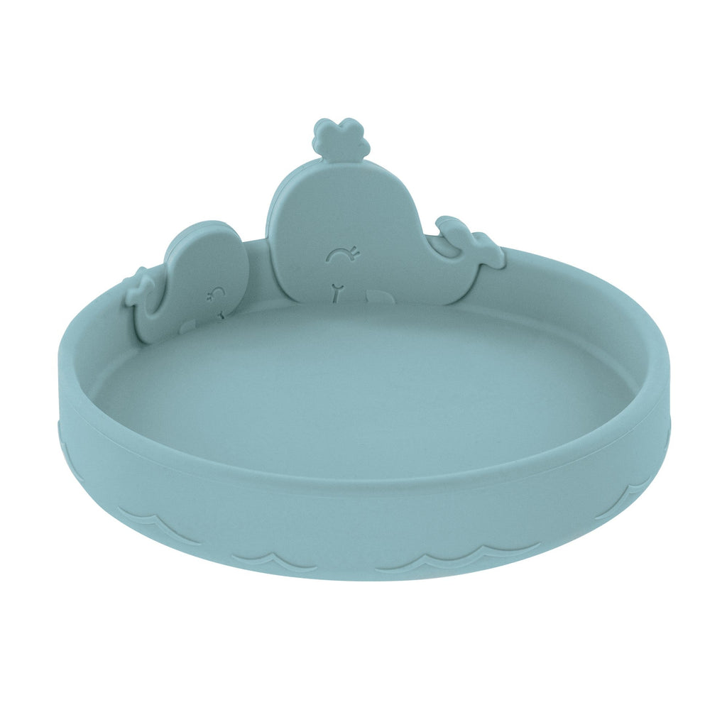 Animal Friends 6-Piece Dinnerware Set - Blue Whale (BQWM)