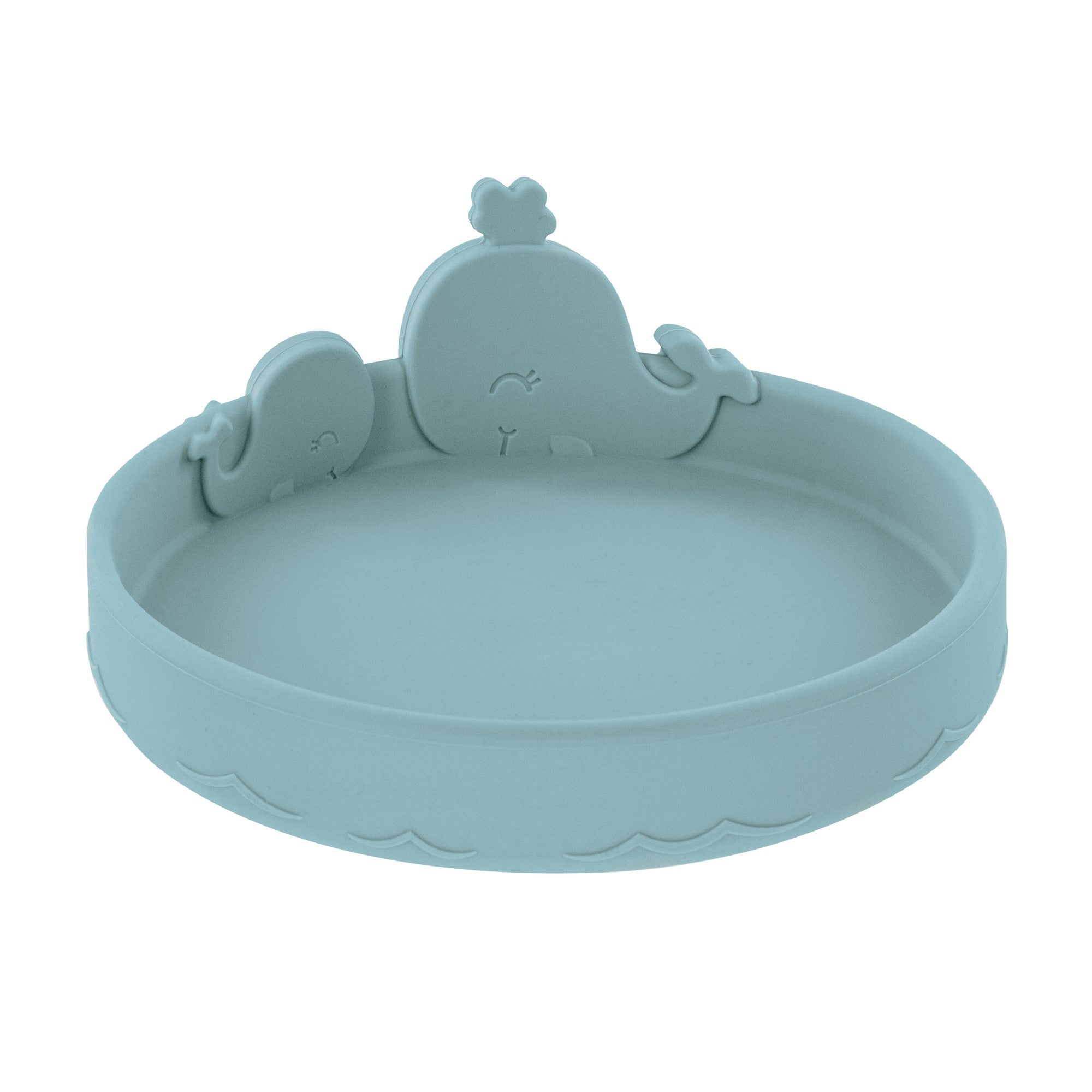 Animal Friends 6-Piece Dinnerware Set - Blue Whale (BQWM)