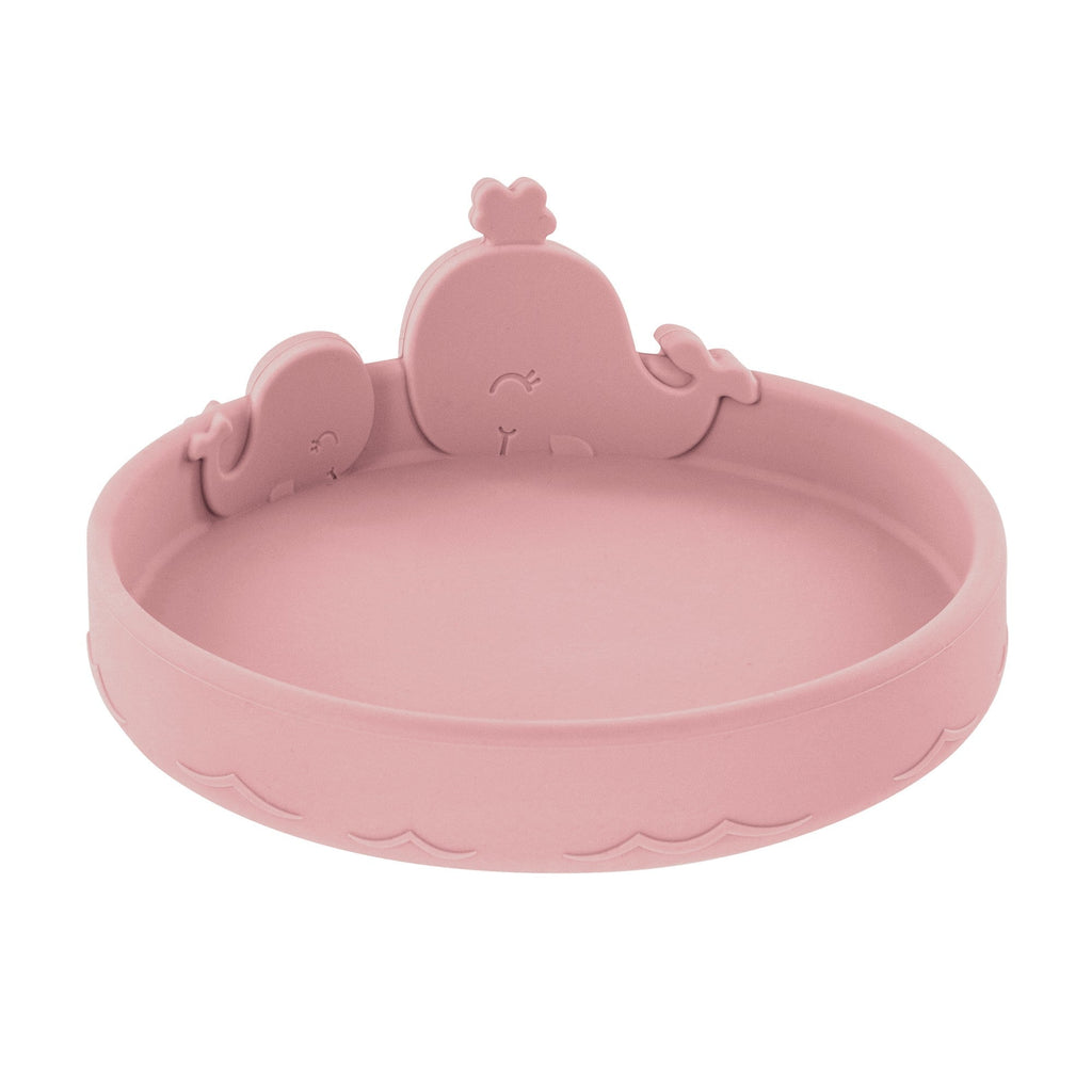 Animal Friends 6-Piece Dinnerware Set - Pink Whale (CU9F)