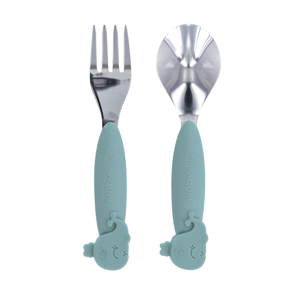 Animal Friends 6-Piece Dinnerware Set - Blue Whale (BQWM)