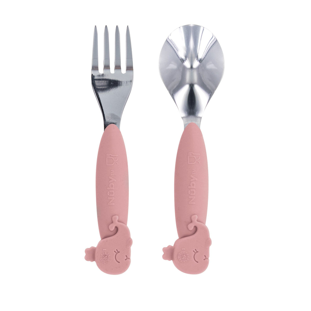 Animal Friends 6-Piece Dinnerware Set - Pink Whale (CU9F)