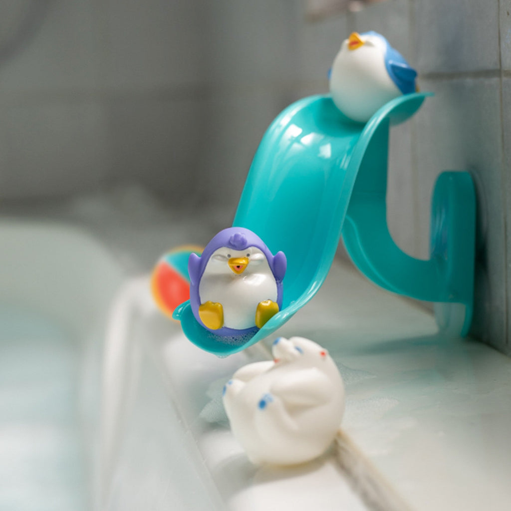 Penguin Slide Squirt Bath Toy (XCRT)
