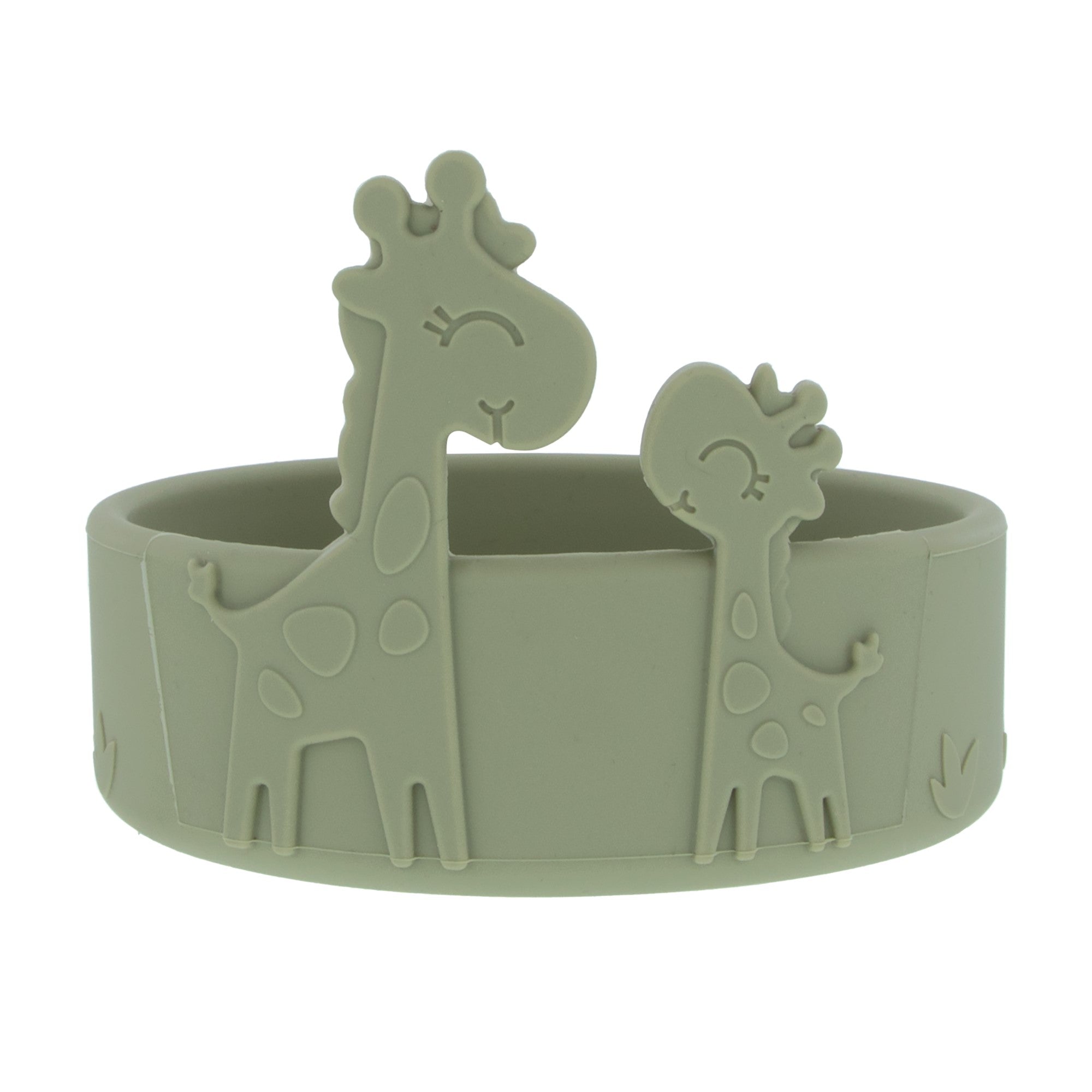 Animal Friends 6-Piece Dinnerware Set - Green Giraffe (XSZT)