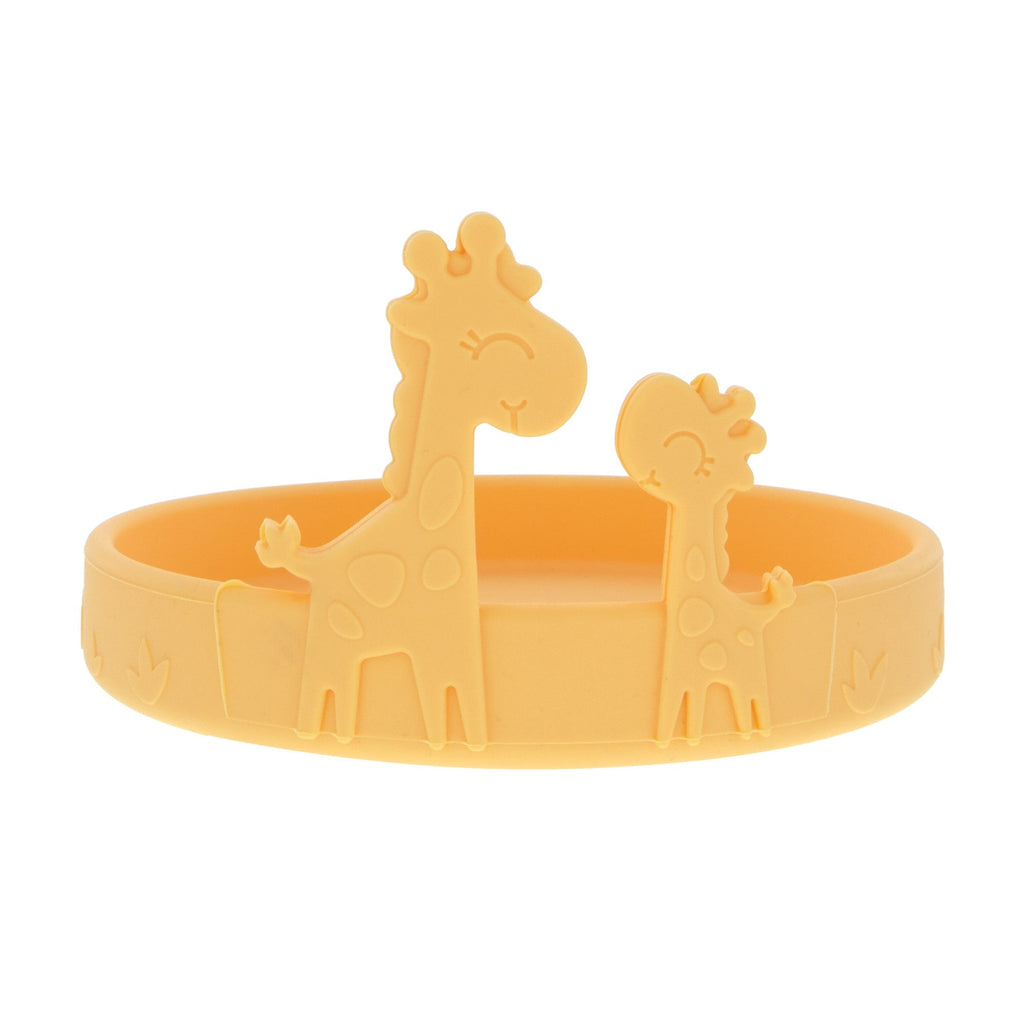 Animal Friends 6-Piece Dinnerware Set - Yellow Giraffe (L5UG)