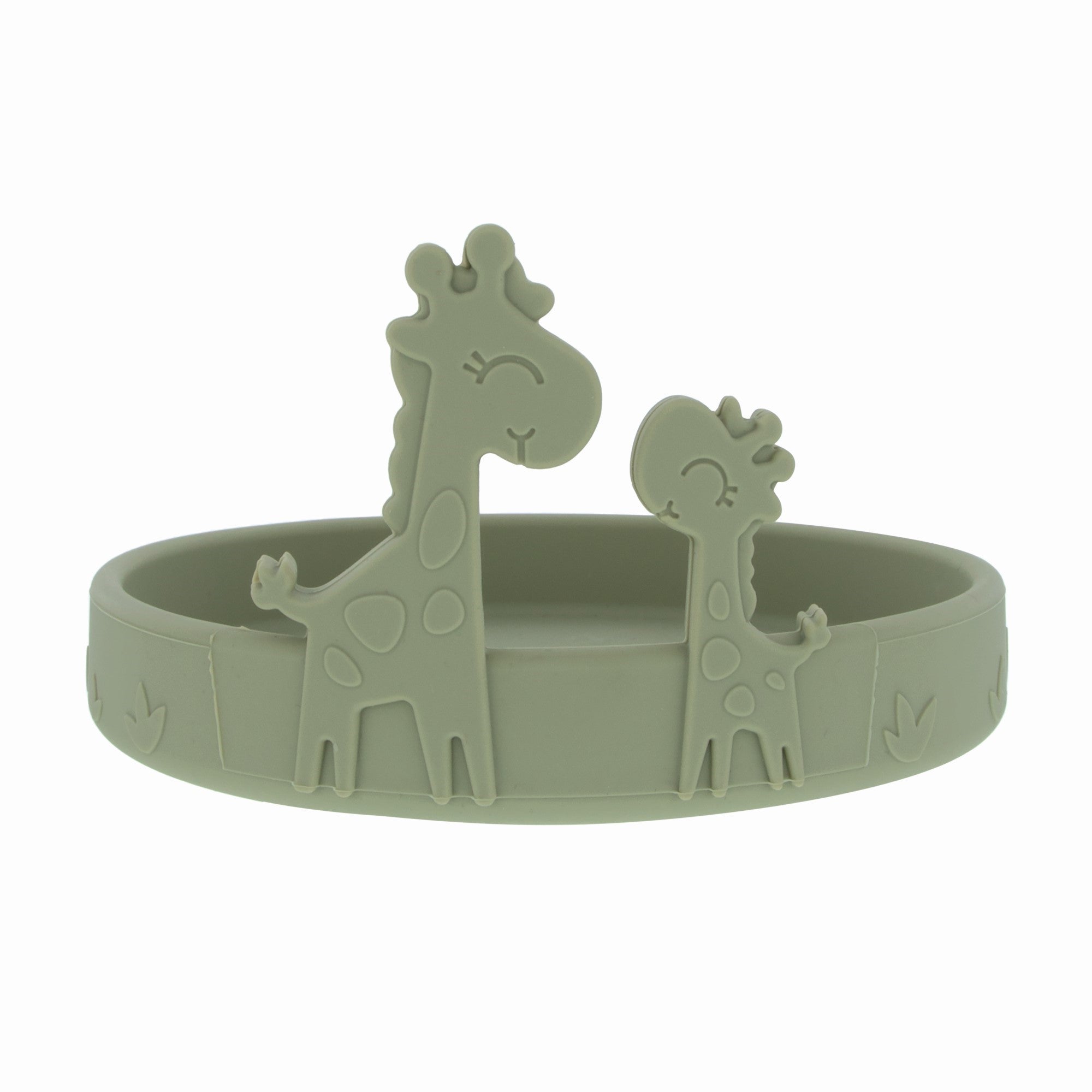 Animal Friends All Silicone Plate (351T)