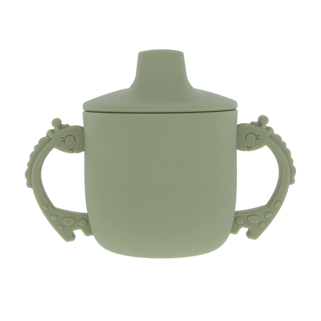 Animal Friends 6-Piece Dinnerware Set - Green Giraffe (XSZT)