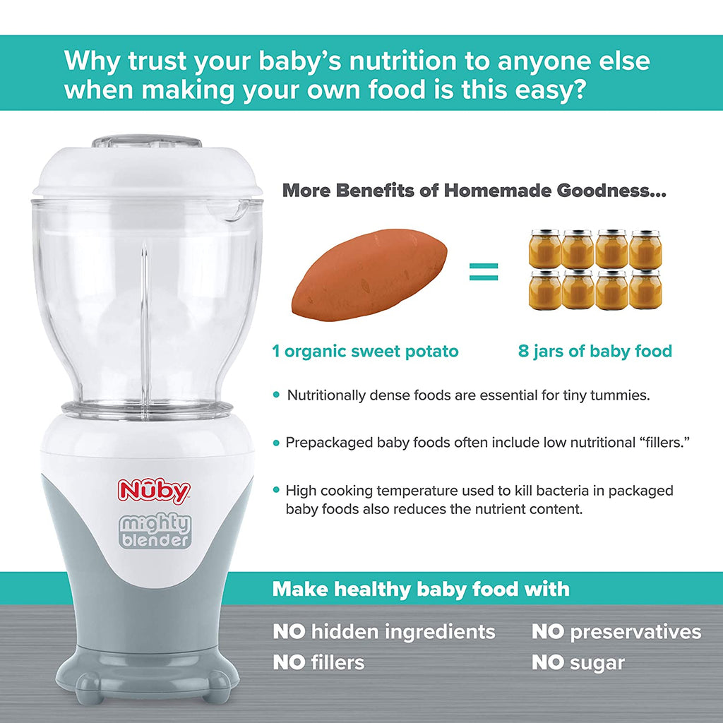 Mighty Blender 22-Piece Baby Food System (X3KR)