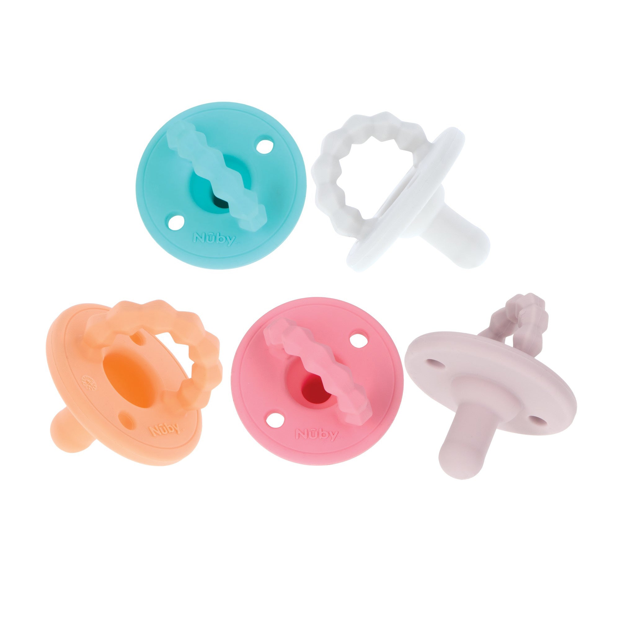 Silicone Softees Pacifier & Teether (5 Pack) (1Z8P)