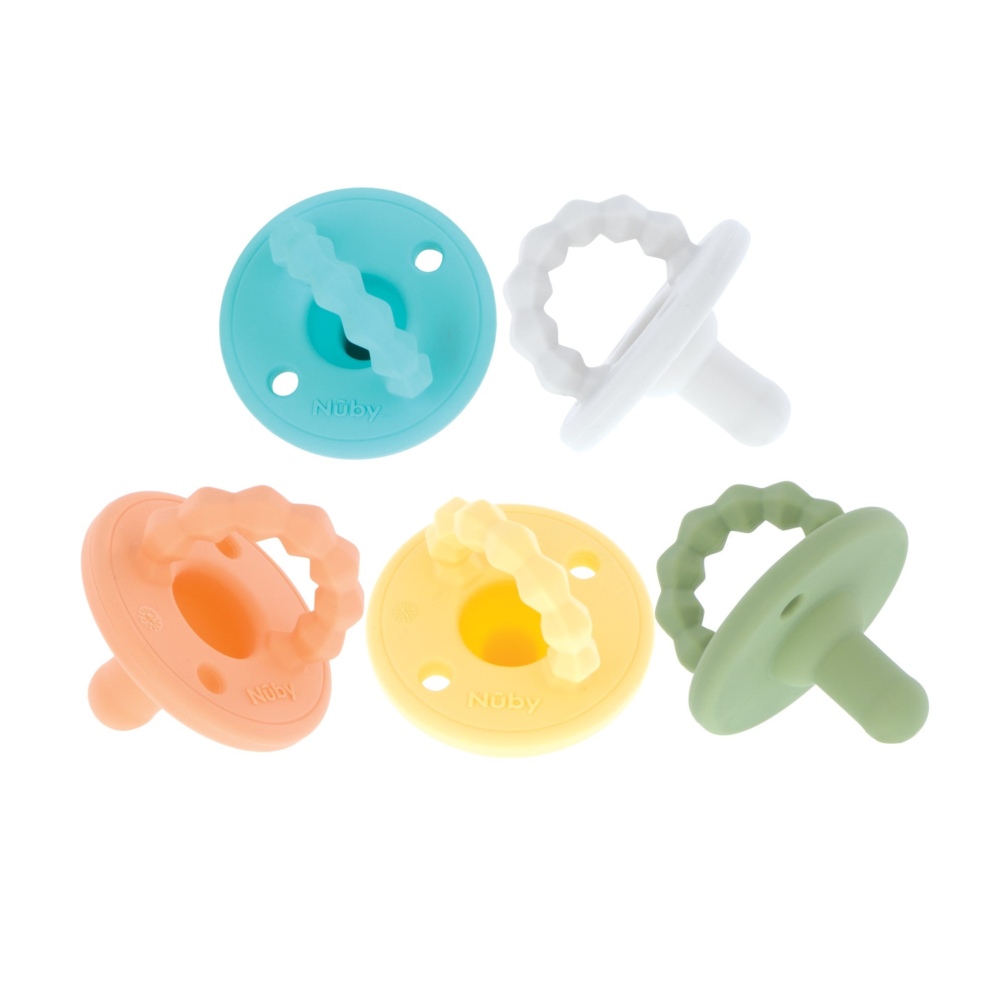 Silicone Softees Pacifier & Teether (5 Pack) (1Z8P)