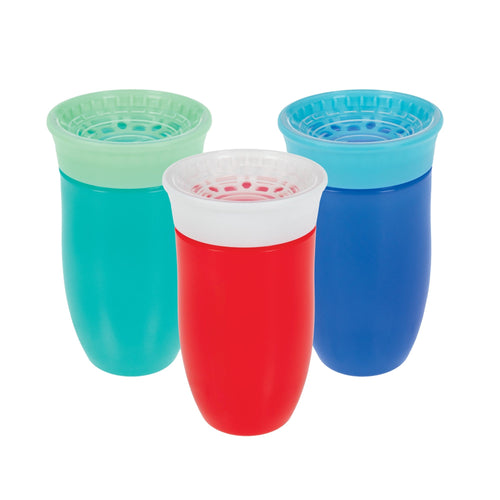 360 Wonder Cup (3 Pack - 10 oz) | Blue/Red/Aqua (YVHX)
