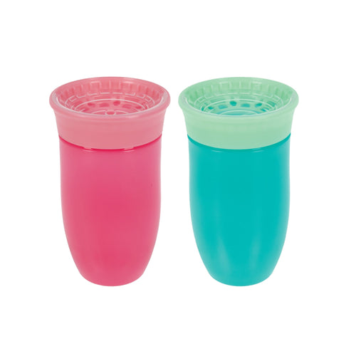 360 Wonder Cup (2 Pack - 10 oz) | Pink/Aqua (HTUT)
