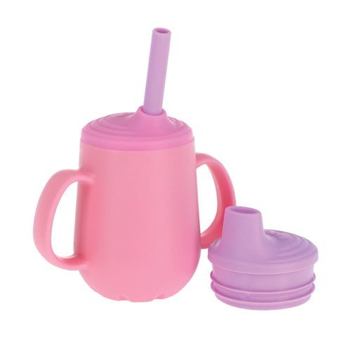 3-Stage Training Cup Set with Handles | Pink (0MV7)