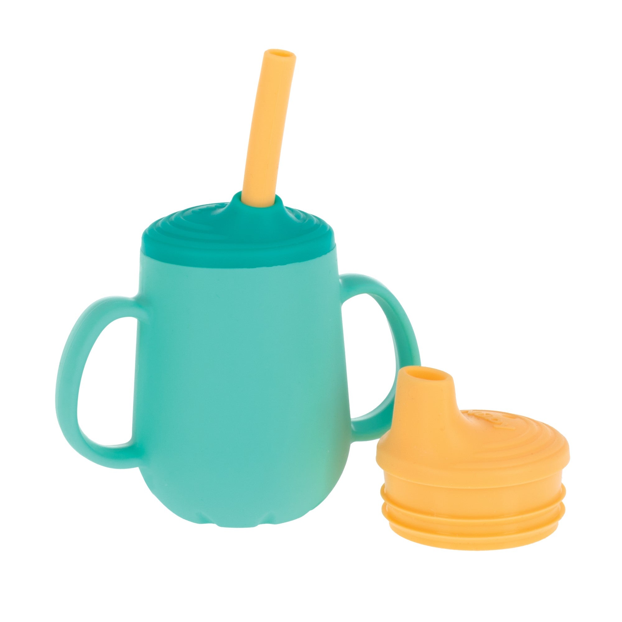 3-Stage Training Cup Set with Handles | Aqua (RIYA)